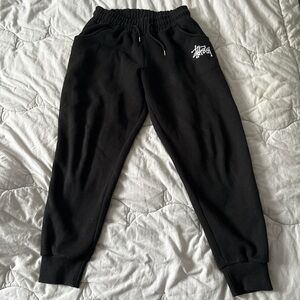 Stussy Black Jogger Pants